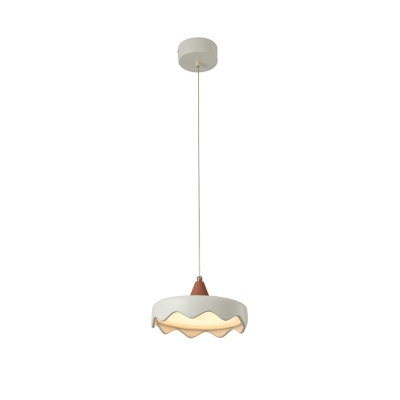 Elegant Wired Electric Metal Pendant with Adjustable Hanging Length and Dimmable LED Bulbs