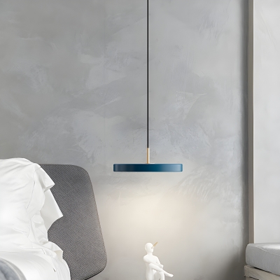 Modern LED Pendant Light with Acrylic Shade and Metal Material