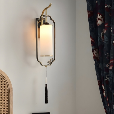 Modern Wall Sconce with Clear Glass Shade - Elegant LED Retrofit - Perfect for Residential Spaces