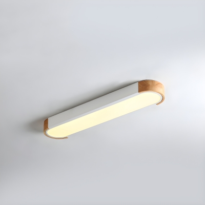 Elegant White Acrylic LED Flush Mount Ceiling Light For a Stylish, Modern Home