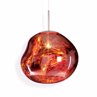 Elegant Glass Pendant with Adjustable Hanging Length and LED Light for a Beautiful Ambience