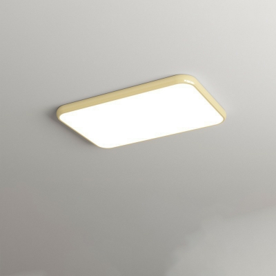 Modern Third Gear Dimmable LED Close To Ceiling Light with Acrylic Shade