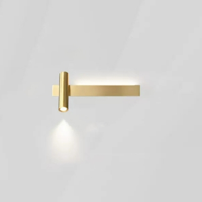 Stylish LED Bulbs Metal Wall Sconce with Up & Down Acrylic Shade