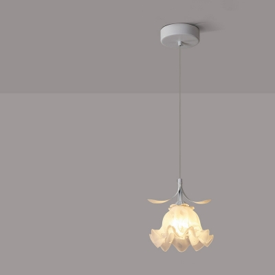 Contemporary Iron Pendant Light with Acrylic Shade and Adjustable Hanging Length
