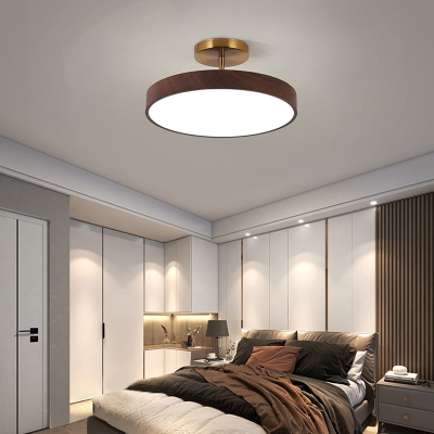 Modern LED Ceiling Light with Acrylic Shade for Residential Use