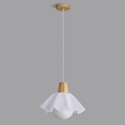 Modern LED Pendant Light with Acrylic Shade and Adjustable Hanging Length for Outdoor Occasions
