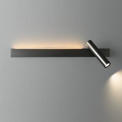 Stylish LED Bulbs Metal Wall Sconce with Up & Down Acrylic Shade