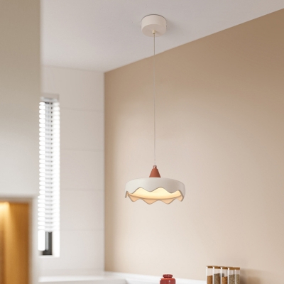 Elegant Wired Electric Metal Pendant with Adjustable Hanging Length and Dimmable LED Bulbs