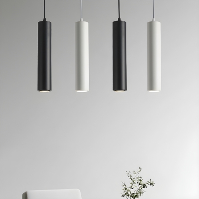 Modern LED Metal Pendant with Adjustable Hanging Length for Home Use
