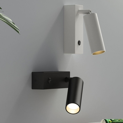 Modern Cylinder Style LED Wall Sconce for Ambient Indoor Lighting