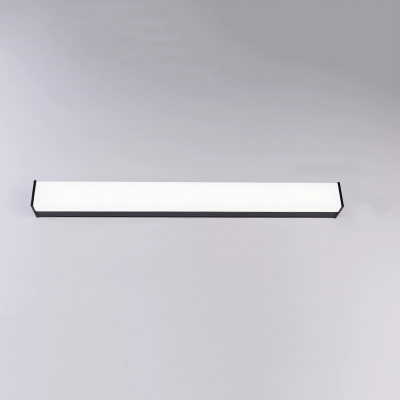 1 Modern White Single LED Wall Lamp Ambient Acrylic Shade Included