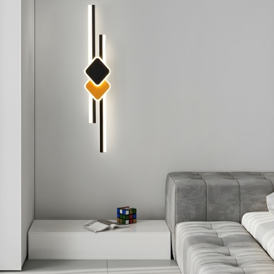 Modern LED Wall Lamp with Acrylic Shade - Perfect Ambient Lighting for Modern Homes