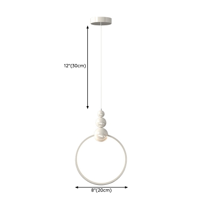 Stylish Modern LED Pendant Light with Adjustable Hanging Length