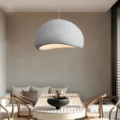 Modern LED Resin Pendant Light with Adjustable Hanging Length