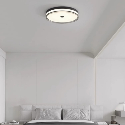 Modern LED Metal Close To Ceiling Light with Acrylic Shade for Residential Use
