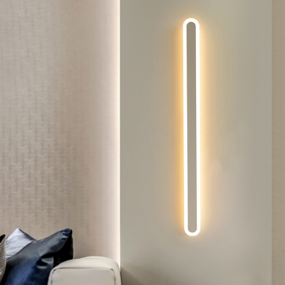 Modern Metal LED Wall Lamp with Ambient Acrylic Shade for a Stylish and Bright Home