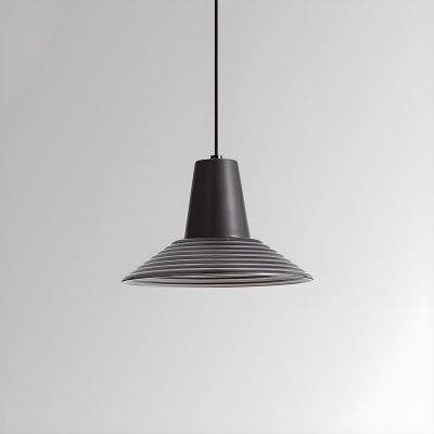 Contemporary Pendant Light with Adjustable Hanging Length and Glass Lampshade