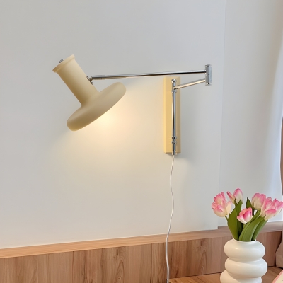 Modern Metal Rocker Arm Wall Light for Living Room and Bedroom