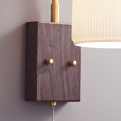 Ceramic Modern Copper Wall Lamp with No Bulb Included in White