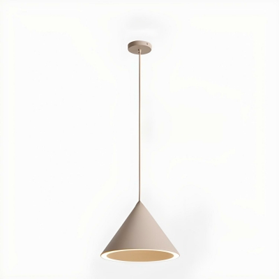Contemporary LED Triangle Metal Pendant Light with Adjustable Hanging Length and Acrylic Lampshade