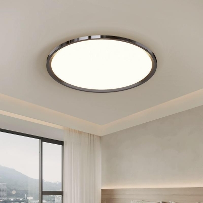 Modern LED Ceiling Light with Acrylic Shade for Bedroom and Living Room