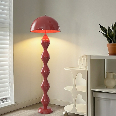 Modern Metal No Bulb Included Floor Lamp with Iron Lampshade for Living Room