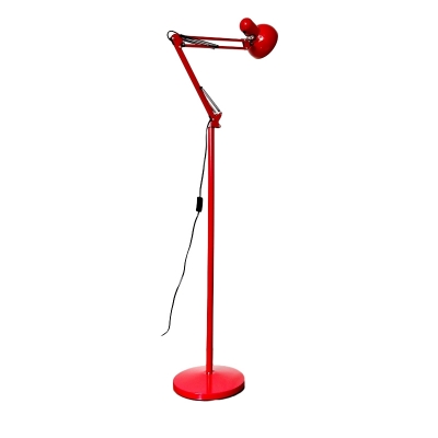 Modern Metal Floor Lamp No Bulb Included with Iron Shade for Living Room