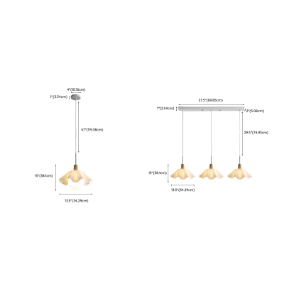 Modern Metal Adjustable Hanging Length Pendant Light for Dining Room