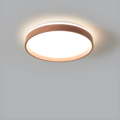 Modern 1-Light Led Flush Mount Ceiling Light with Acrylic Lampshade for Bedroom