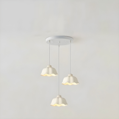 Contemporary Metal Bedroom Pendant Light with Adjustable Hanging Length