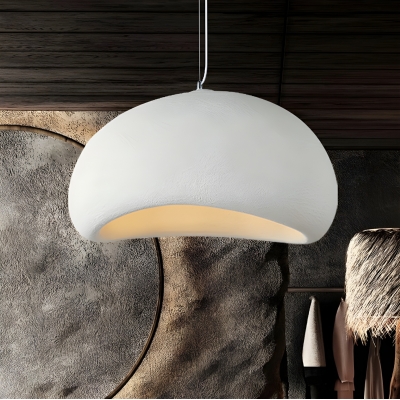 Contemporary 1-Light Bedroom Pendant Light with Adjustable Hanging Length