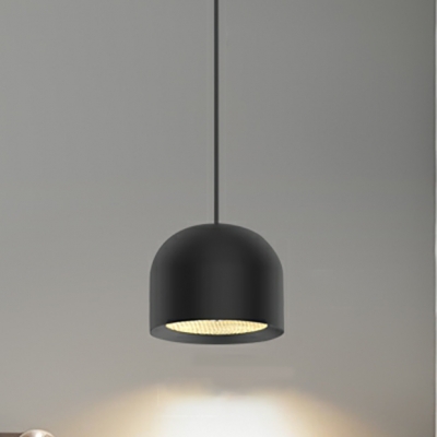 Modern Adjustable Hanging Length Pendant Light with Iron Lampshade Light