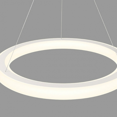Modern Adjustable Hanging Length Chandelier with Round Shape