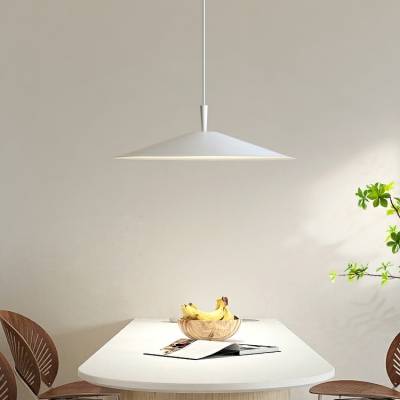 Modern Acrylic Lampshade Pendant Light Fixture with Integrated Led for Dining Room