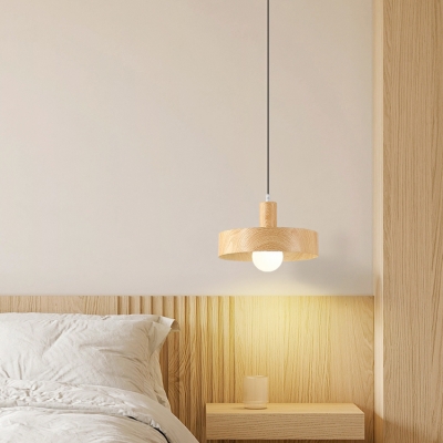 Vintage Bedroom Pendant Light with Adjustable Hanging Length