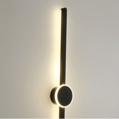 Modern Integrated Led Wall Sconce with Silica Gel Lampshade for Living Room