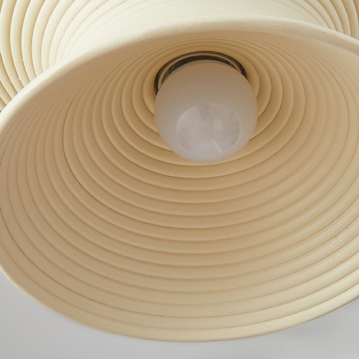 Modern Resin Pendant Light Fixture with Adjustable Hanging Length