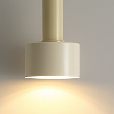 Modern Iron Shade Pendant Light Fixture with Adjustable Hanging Length