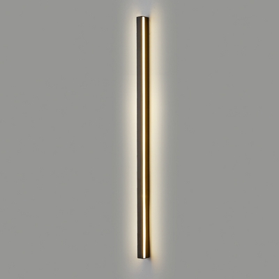 Residential Use 1 Light Midnight Black Integrated LED Wall Sconce, Wall Lamp with Lucite Shade