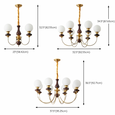 Sunburst Chain Adjustable Height Surrounding Pendant Light  for Residential Use