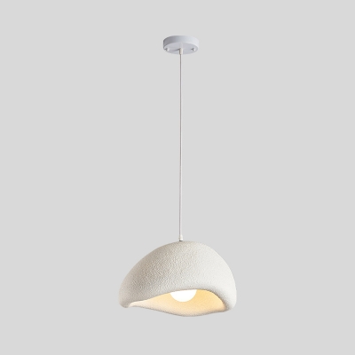Resin Cover Symmetrical Pendant Lamp Adapted for Led & Incandescent/ Fluorescent for Residential Use, Flexible Hanging Length