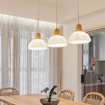 Modern Direct Connection Changeable Hanging Length Drum Ceiling Lamp for Living Room