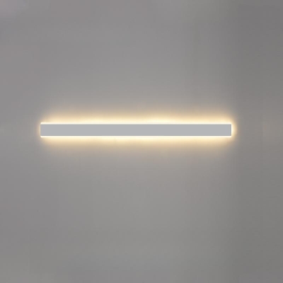 1 Light Linear Ambient Wall Sconce for Indoor with Polymethyl Methacrylate (pmma) Shade for Residential Use in a Modern Style
