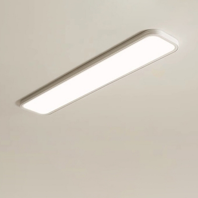 1 Light Chalk Shade Direct Connection Ceiling Lamp with Metal Fixture Adapted for Led Light Fixture for Residential Use