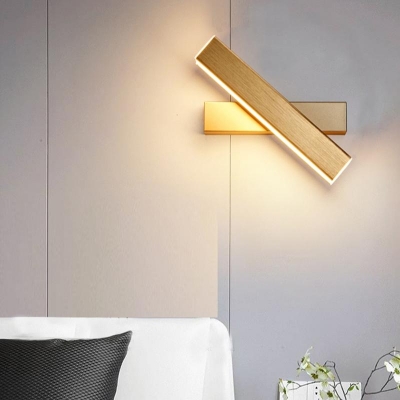 Integrated LED Alloy Wall Light with Polymer Shade, Hardwired