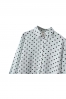 polka dot collar shirt