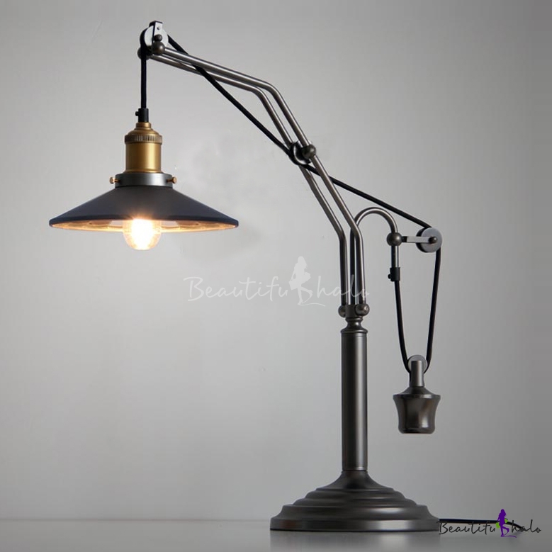 black farmhouse table lamp