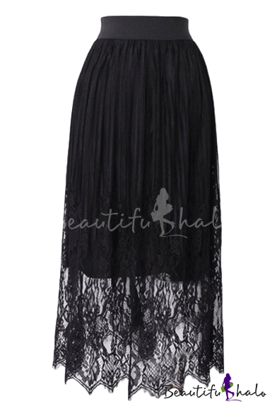 cut out maxi skirt