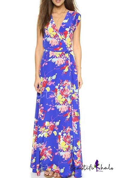 cap sleeve floral dress