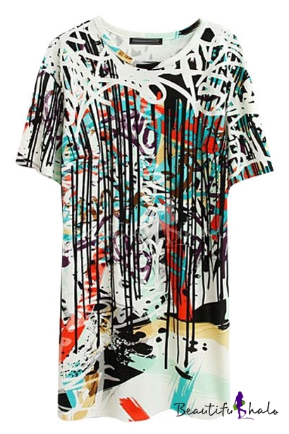 graffiti t shirt dress